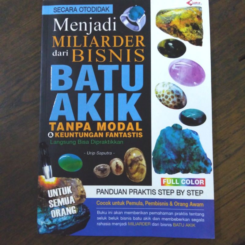Menjadi miliarder dari bisnis batu akik