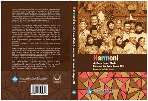 Harmoni di Mata Kaum Muda :  Kumpulan Esai Sosial Budaya 2013 / Lukman Solihin