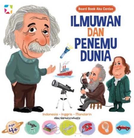 Board Book Aku Cerdas : Ilmuwan dan Penemu Dunia