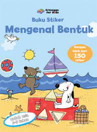 Buku stiker mengenal bentuk