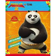 Kung fu panda 2 buku mewarnai : petarung tangguh
