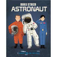 Buku stiker astronaut / Struan reid