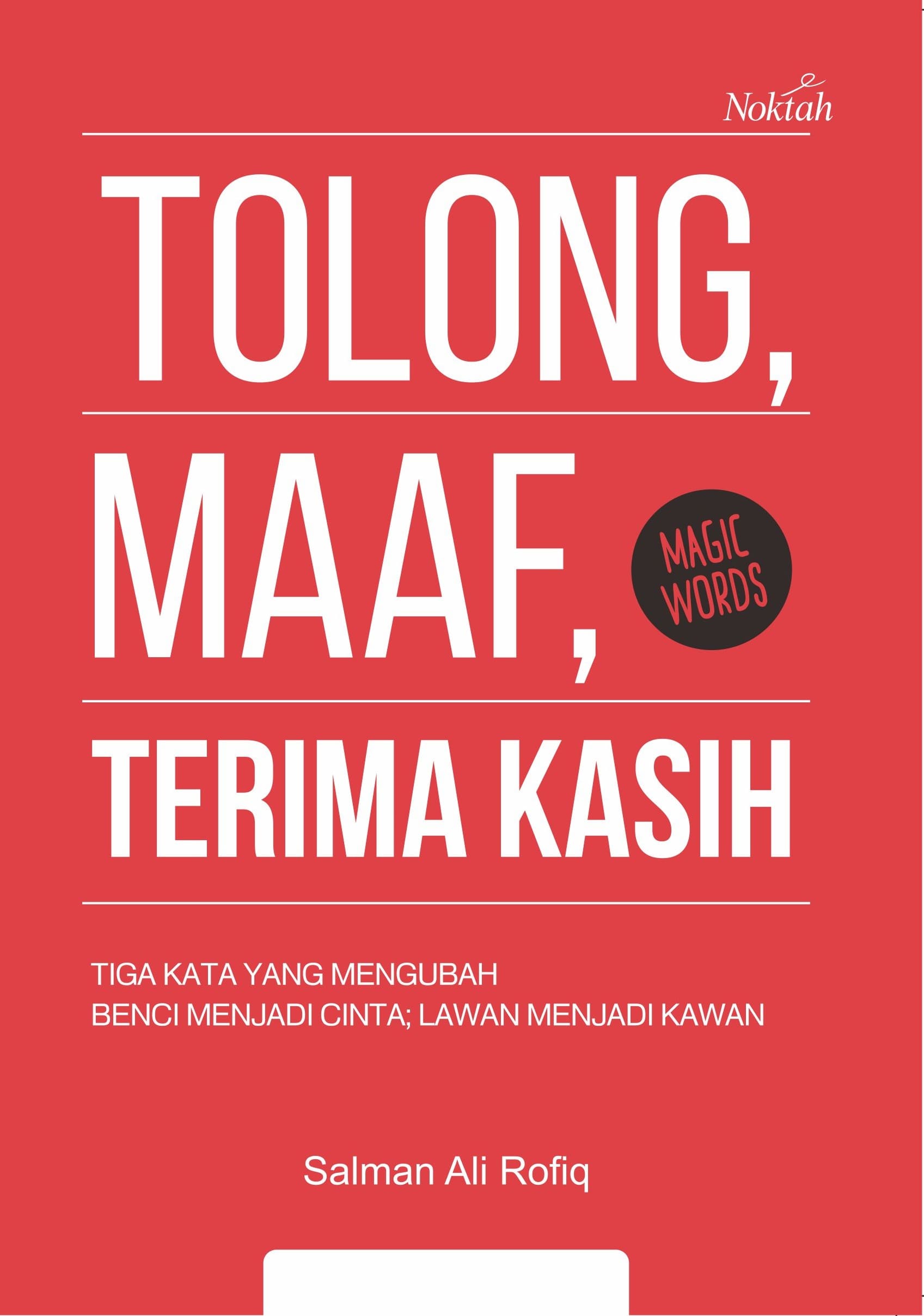 Tolong, maaf, terima kasih