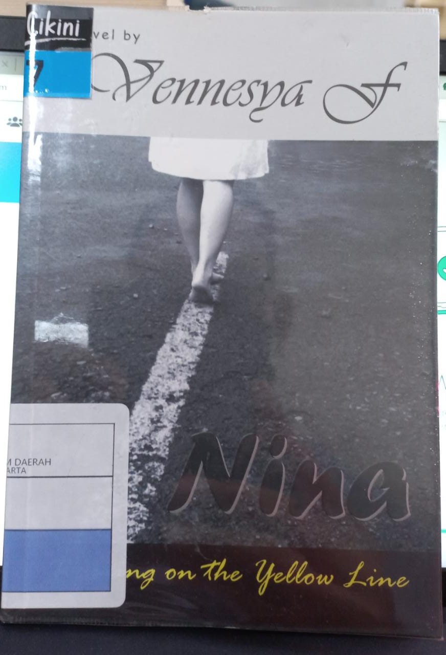 Nina Walking on the Yellow Line