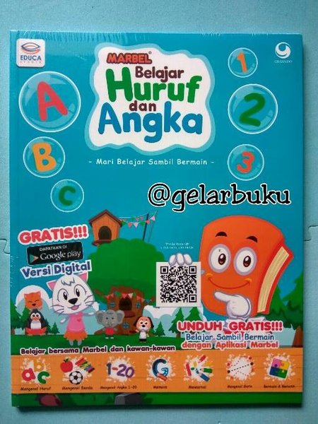 Belajar Huruf dan Angka : Seri Marbel