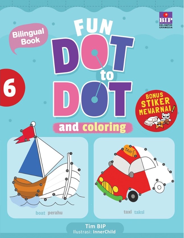 Fun dot to dot & coloring 6