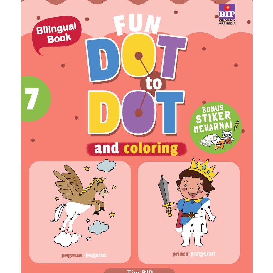 Fun dot to dot & coloring 7