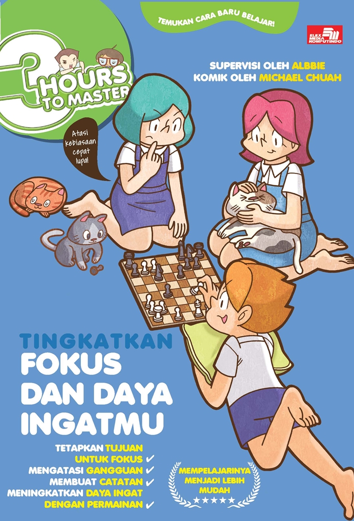 Tingkatkan fokus dan daya ingatmu : 3 hours to master