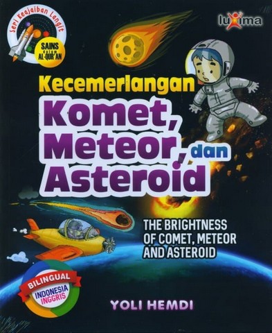 Kecemerlangan komet, meteor, dan asteroid