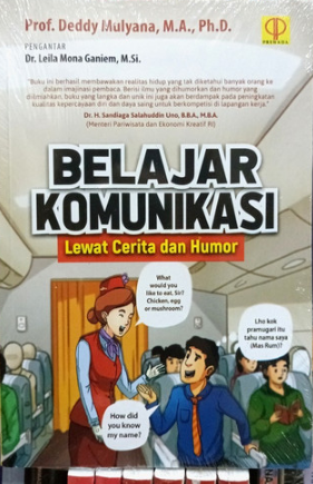 Belajar komunikasi : lewat cerita dan humor