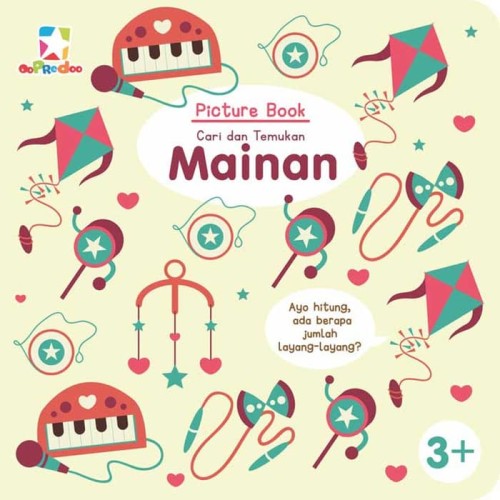 Picture Book : Cari dan Temukan Mainan