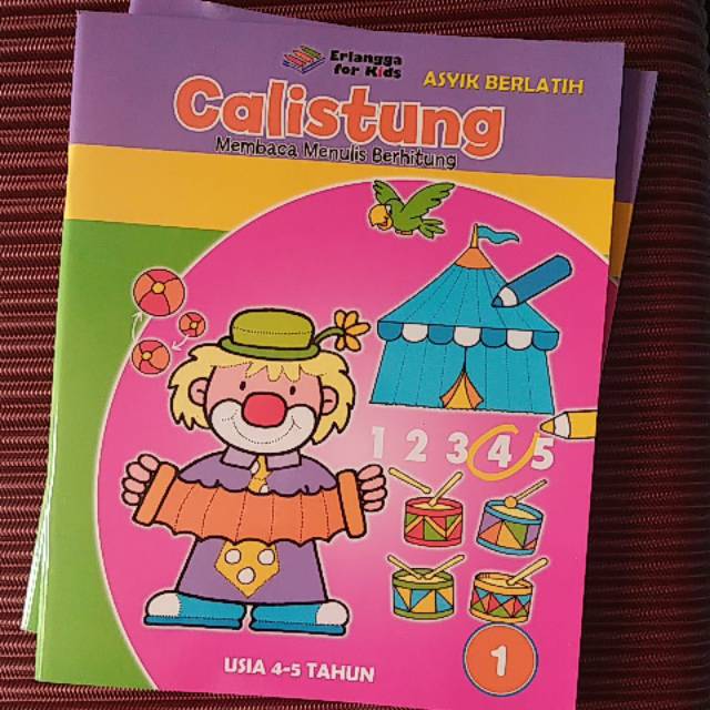 Asyik berlatih calistung usia 4-5 tahun 1