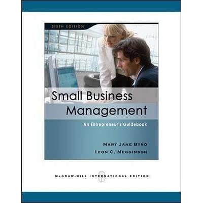 Small business management : an entrepreneur’s guidebook (sixth edition)