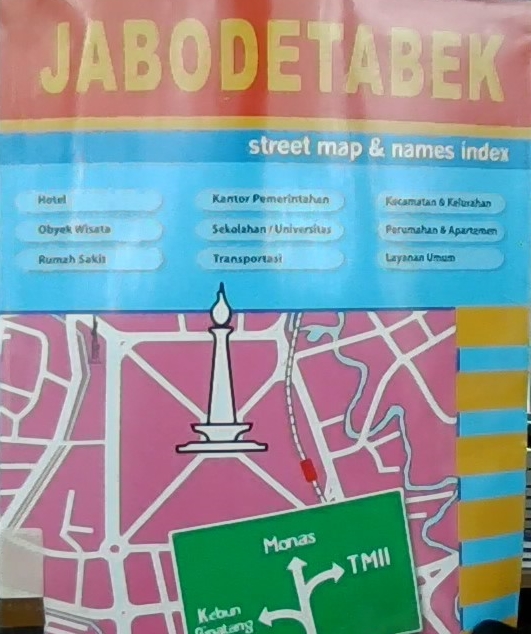 Jabodetabek :  street map names index / Imam Kardiman, Wantoro