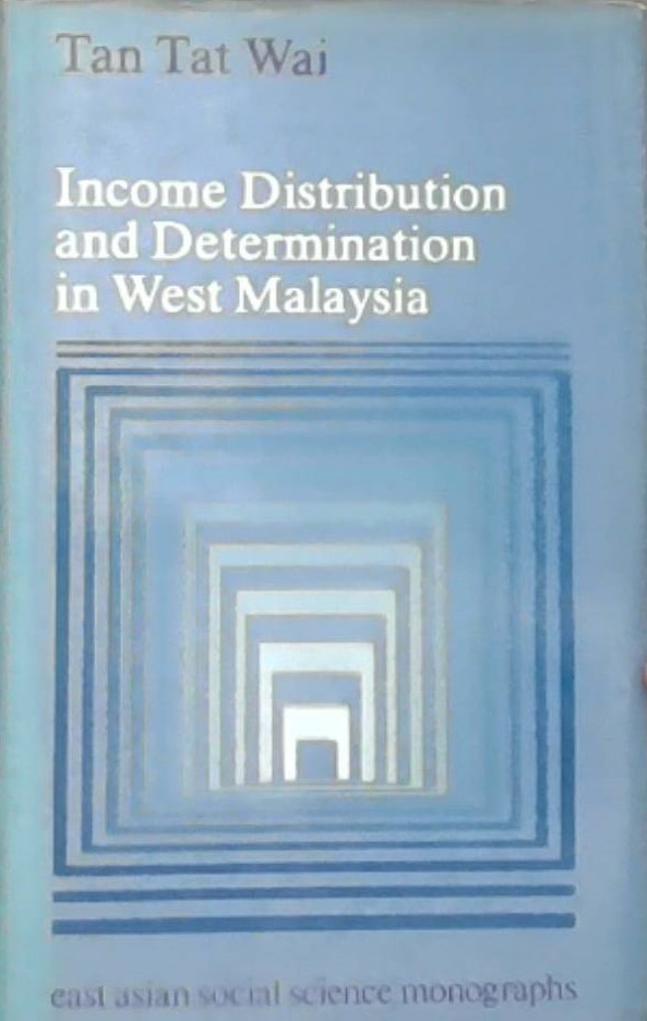 Income distribution and determination in west Malaysia