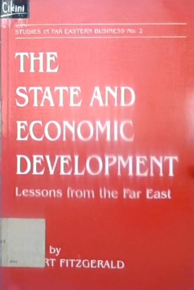 The state and economic development : lessons from the far east