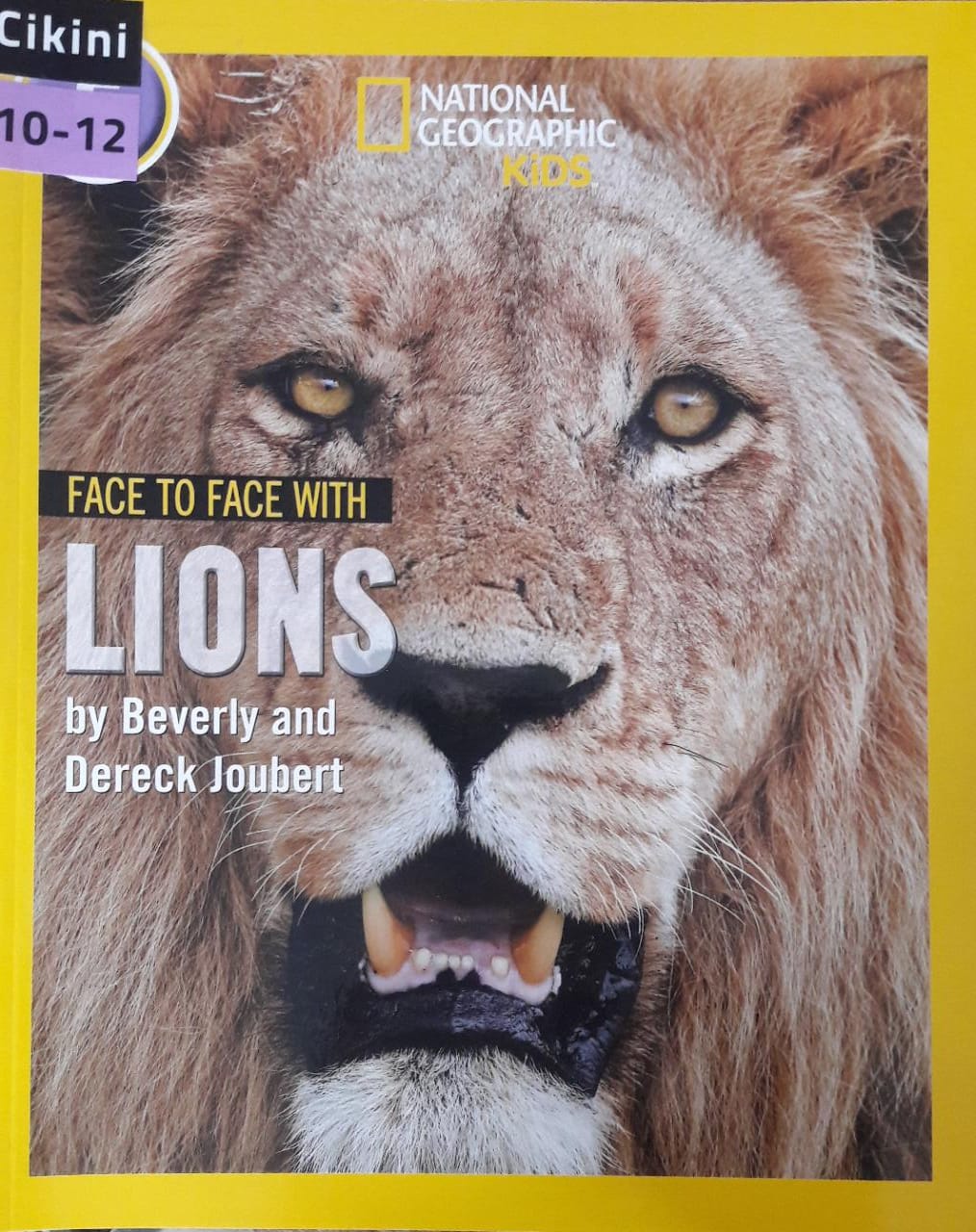National Geographic Kids : face to face with lions