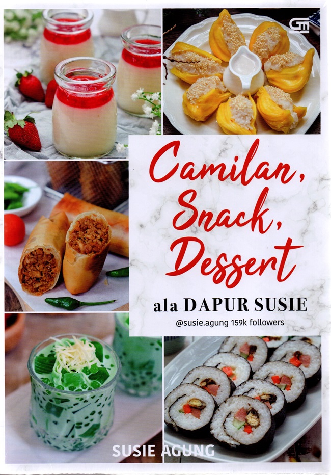 Camilan, snack, dessert ala dapur Susie