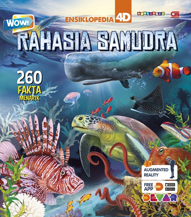 Wow! ensiklopedia 4D :  Rahasia samudra / Devar Entertaiment,; alih bahasa, Eka Budiarti