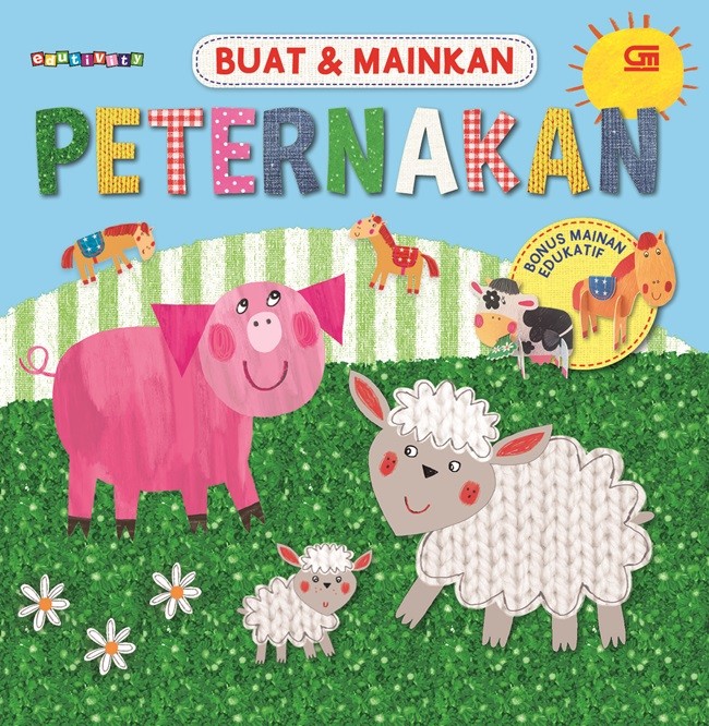 Buat & mainkan : peternakan / Rebecca Clunes ; ilustrator , Angela Muss