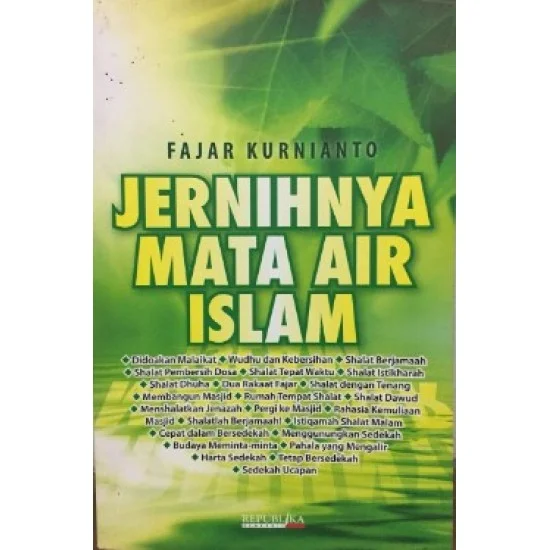 Jernihnya mata air Islam