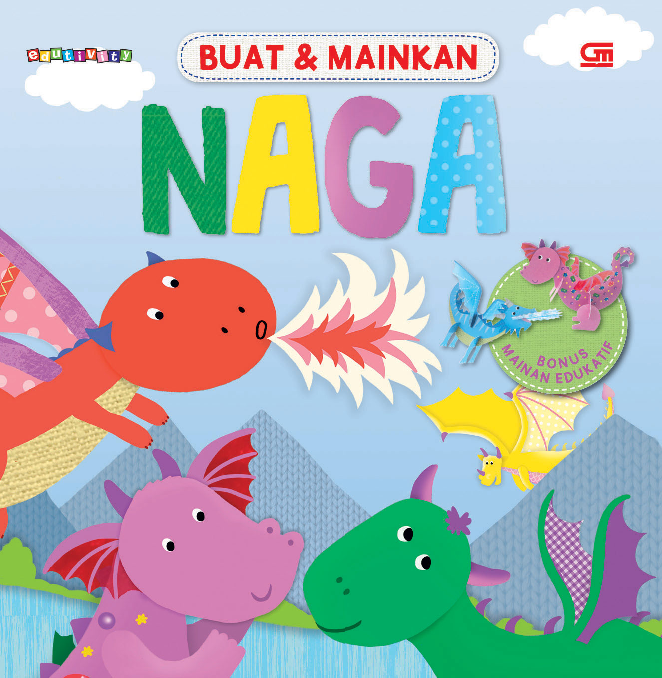 Buat & mainkan : naga / penerjemah, Nina Andiana ; ilustrator, Noopur Thakur