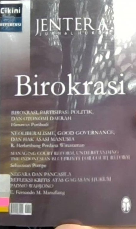 Jentera Jurnal Hukum : Birokrasi