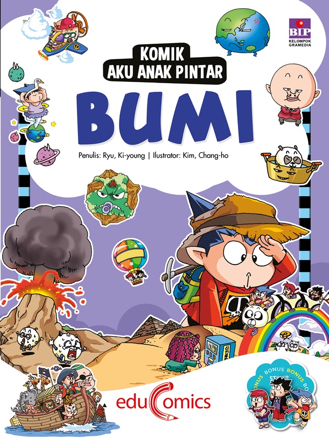 Komik aku anak pintar :  bumi / Ryu, Ki-young; pengalih bahasa, Ken Laksmi S