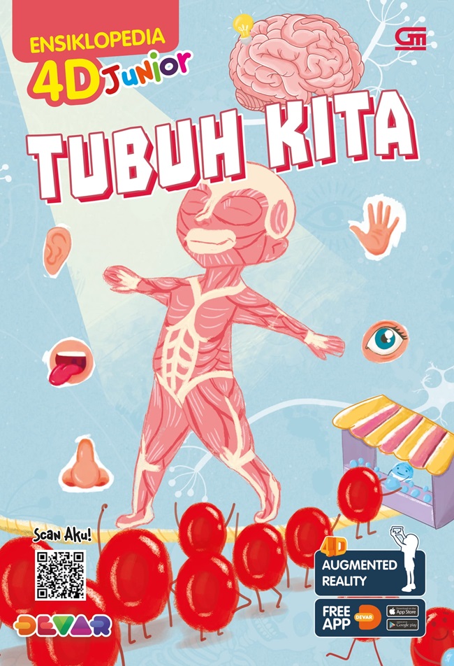 Ensiklopedia 4D junior : tubuh kita
