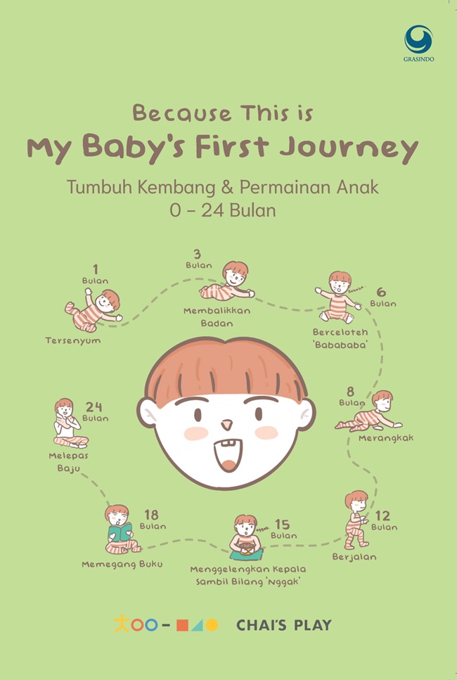 Because this is my baby's first journey : tumbuh kembang & permainan anak 0-24 bulan