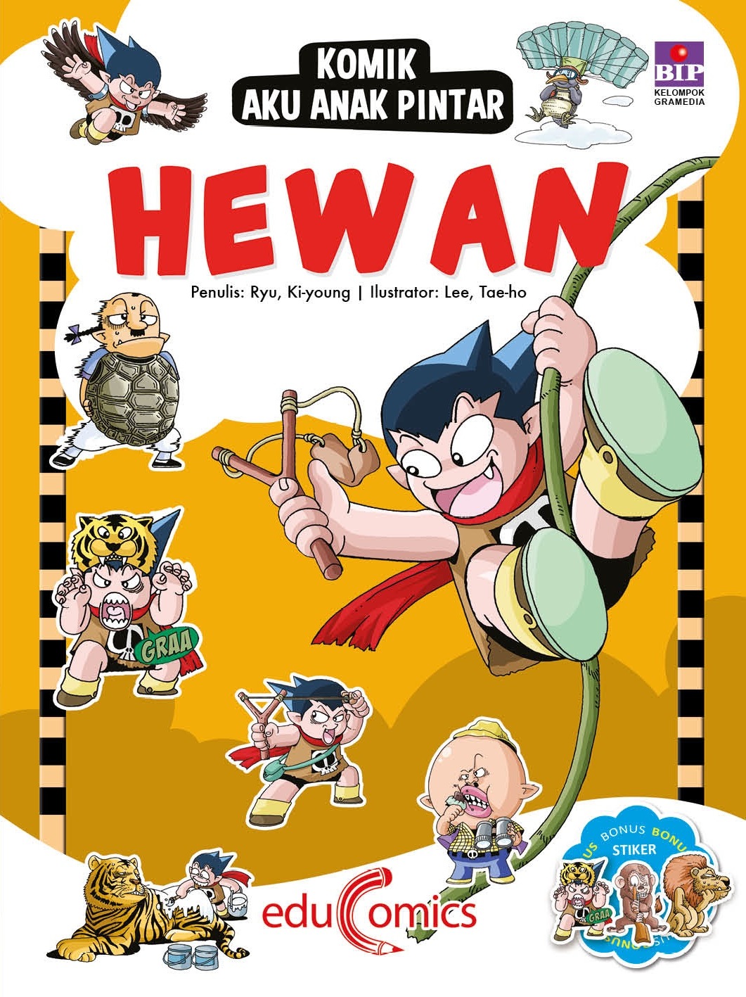 Komik aku anak pintar : hewan / Ryu, Ki-young; pengalih bahasa, Ken Laksmi S