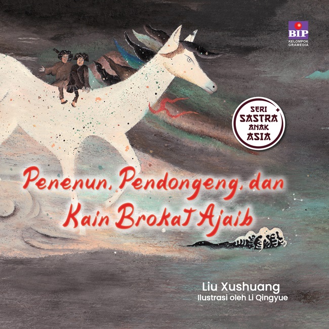 Seri sastra anak asia : penenun, pendongeng, dan kain brokat ajaib