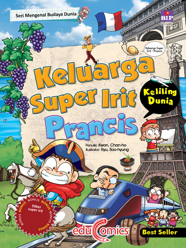 Keluarga super irit keliling dunia : Prancis