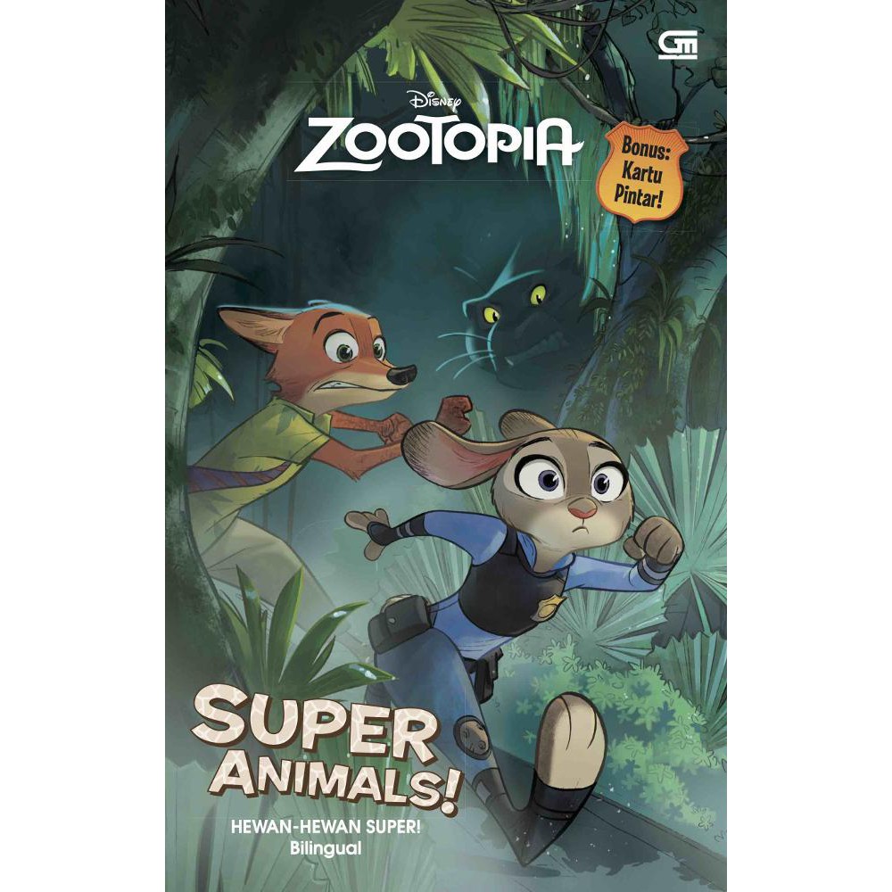 Disney zootopia super animals : Hewan hewan super;