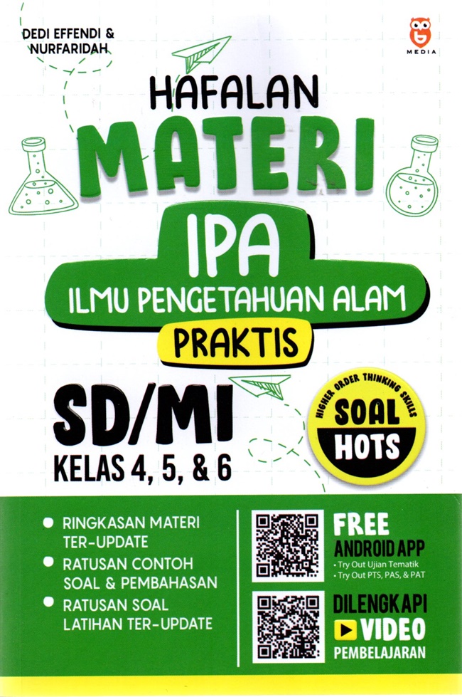 Hafalan materi IPA SD/MI kelas 4,5, & 6