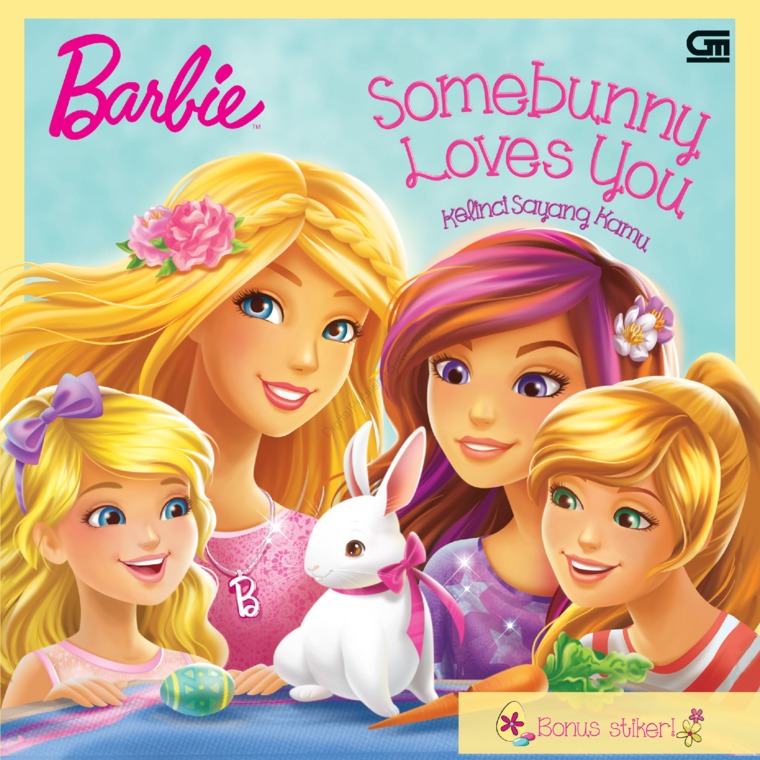 Barbie : somebunny loves you;