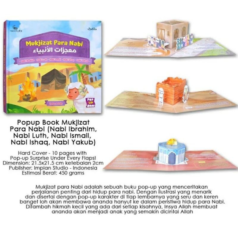 Mukjizat para Nabi : Nabi Ibrahim, Nabi Luth, Nabi Ismail, Nabi Ishaq, Nabi Yakub