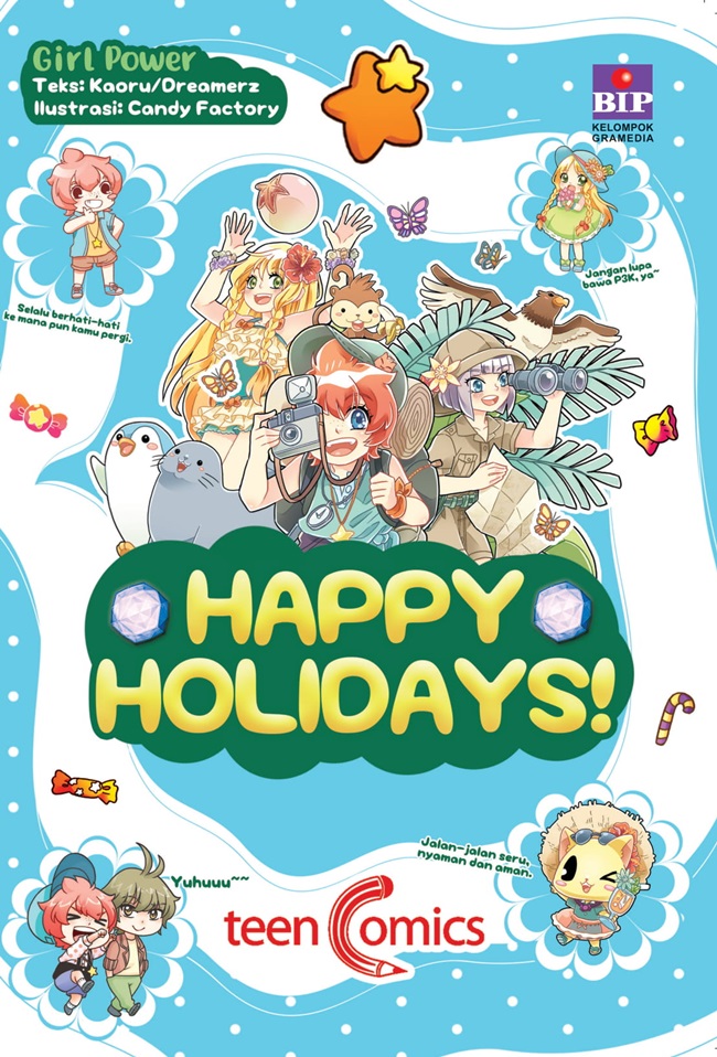 Girl power : happy holidays
