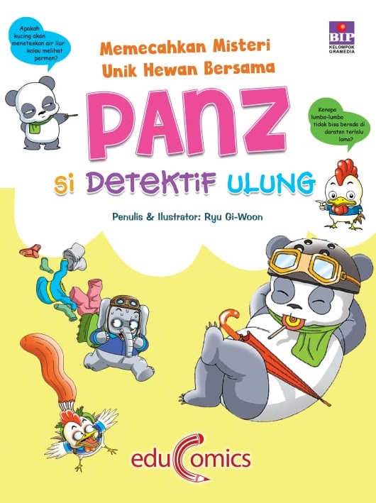 Memecahkan misteri unik hewan bersama Panz : si detektif ulung