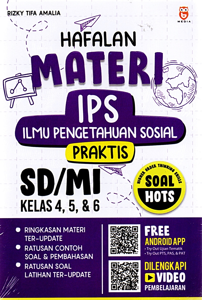 Hafalan materi IPS SD/MI Kelas IV, V, & VI
