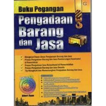 Buku pegangan pengadaan barang dan jasa