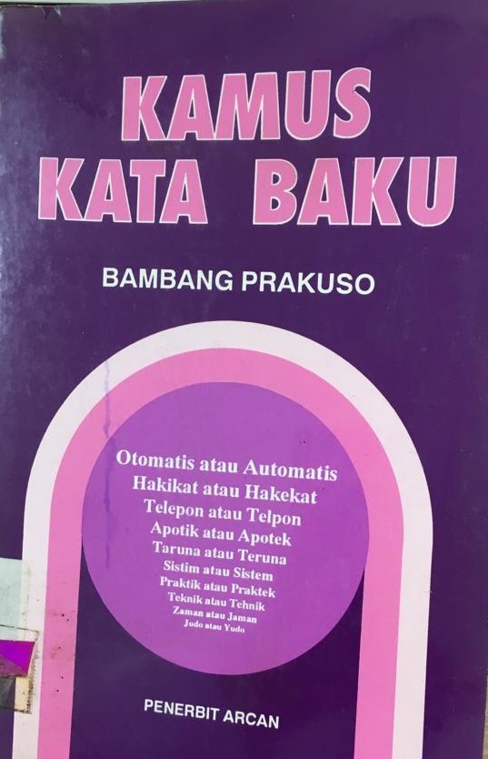 Kamus kata baku