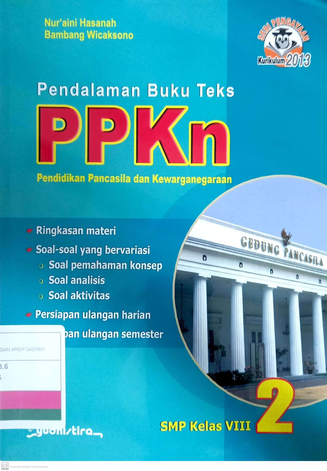 Pendalaman buku teks PPKn 2 SMP Kelas VIII