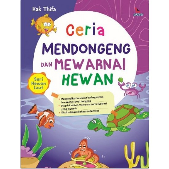 Ceria mendongeng dan mewarnai hewan seri hewan laut