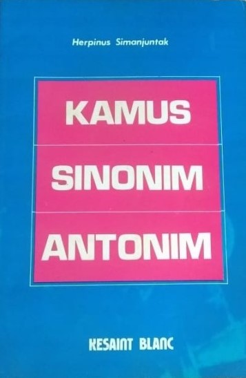 Kamus Sinonim Antonim