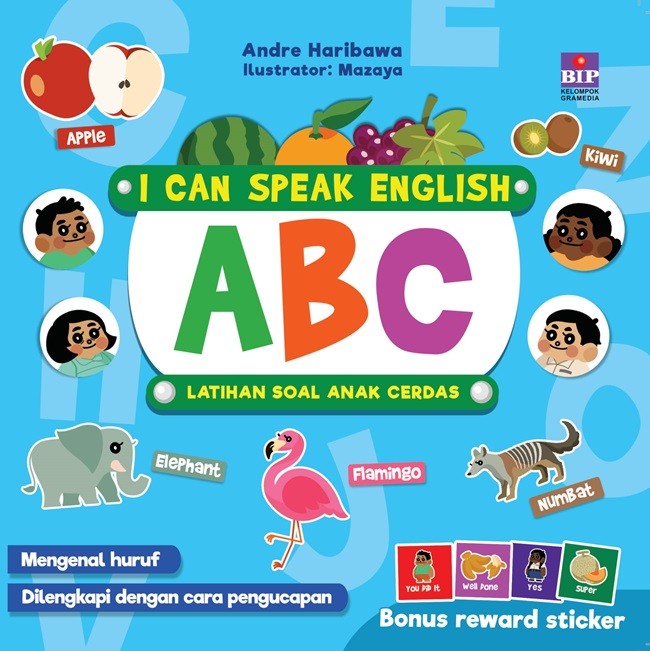 I can speak English ABC : latihan soal anak cerdas
