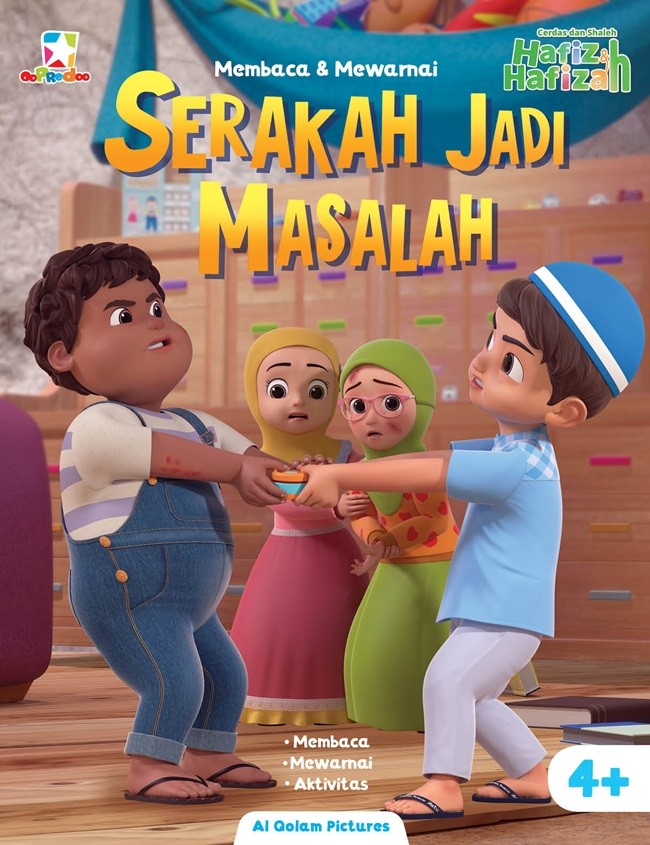 Membaca dan mewarnai Hafiz dan Hafizah : serakah jadi masalah