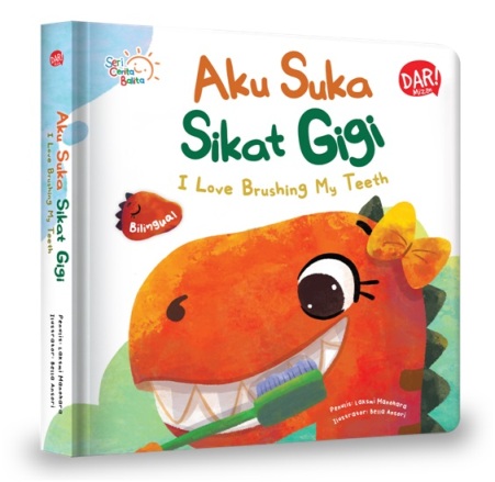 Aku suka sikat gigi = i love brushing my teeth