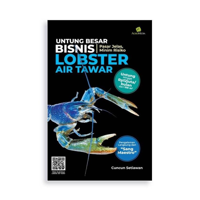 Untung besar bisnis lobster air tawar