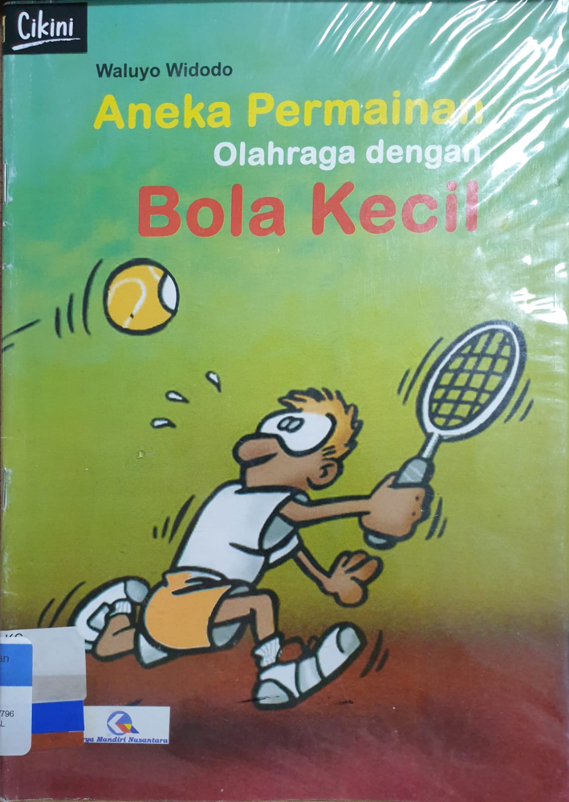 Aneka permainan olahraga dengan bola kecil / Waluyo Widodo ; ilustrator, Susanto ; editor, Syarifuddin